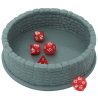 Kamienny mur tacka na kości - Dice Tray