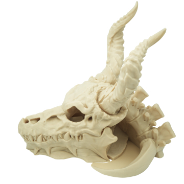 Czaszka smoka - wielka wieża do kości - Dragon Skull Dice Tower