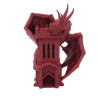Smok na wieży - malutka wieża do kości - FatesEnd Wyvern TinyTowers Dice Tower