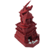 Duży smok na wieży - duża wieża do kości - FatesEnd Game Master Dice Tower