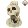 Czaszka pocałunek pustyni z pająkiem - wieża do kości - Desert's Kiss Skull Dice Tower