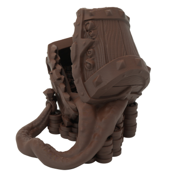 Magiczna skrzynia złota - wieża do kości - Mimic Dice Tower