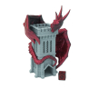 Smok na wieży PREMIUM - dwukolorowa malutka wieża do kości - FatesEnd Wyvern TinyTowers Dice Tower
