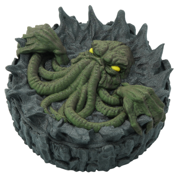 Cthulhu - magnetyczny pojemnik na kości RPG - pudełko/ogranizer/etui