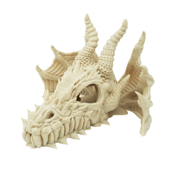 Skull of a spiky dragon dice tower - Stratation Design Dragon's Spirit Dice Tower