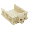 Czaszka i kości ogranizer na talię kart - Bones Card Deck Holder