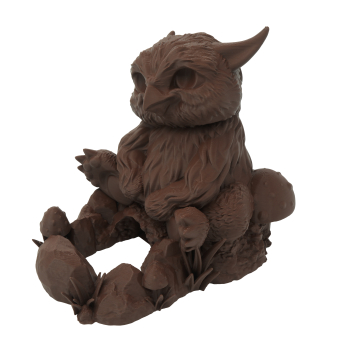 Mały sowoniedźwiedź - wieża do kości - Baby Owlbear Dice Tower