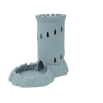 Zamek w skałach wieża do kości - Dice Tower