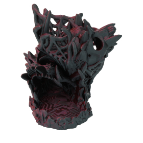 Medium nightmare Dice Tower - Cinderwing3D