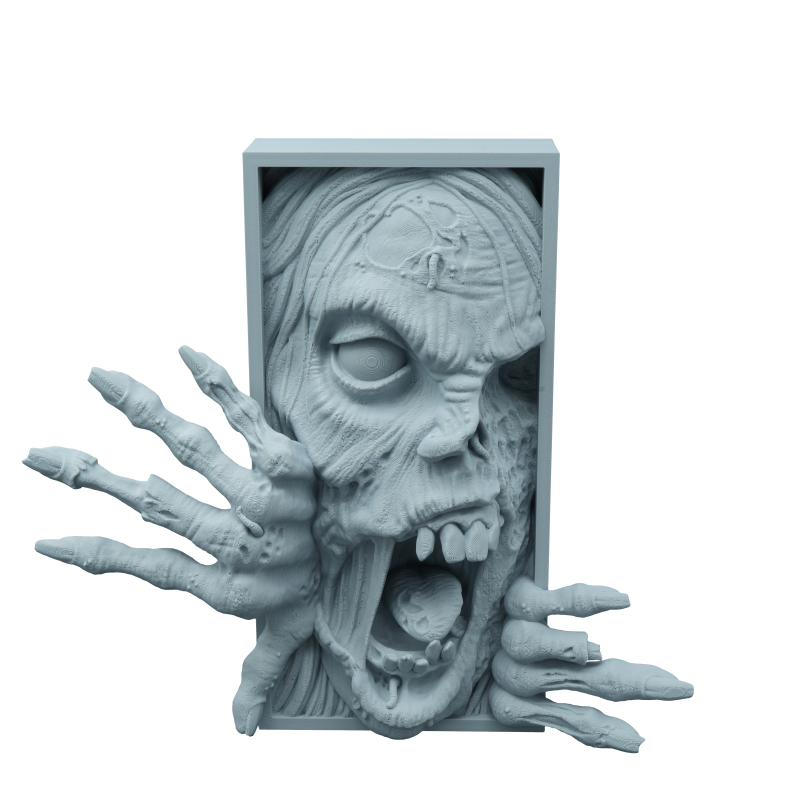 Zombie - Book Nook - Miniatures Of Madness