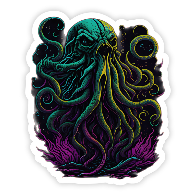 Cthulhu C03N02 sticker / decal