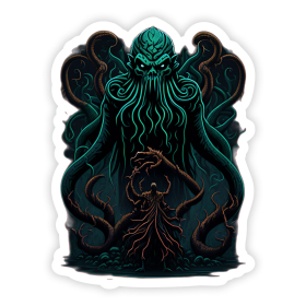 Cthulhu C03N08 wlepka / naklejka / sticker