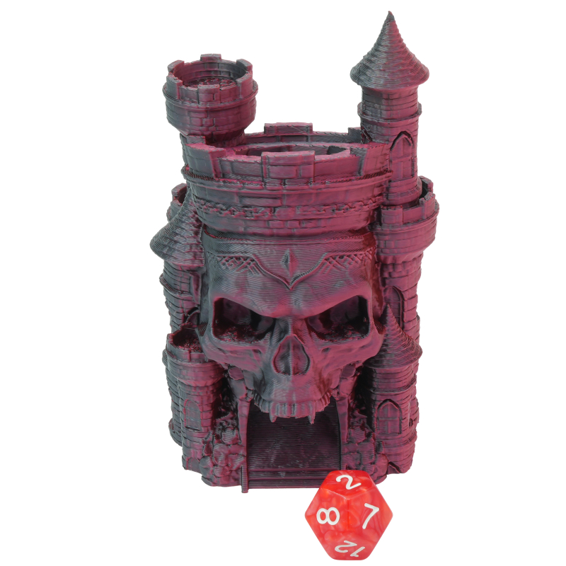 Zamek czaszki - malutka wieża do kości - FatesEnd Skull Citadel TinyTowers Dice Tower