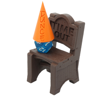 Krzesło wstydu - FatesEnd Chair of Shame Dice Jail