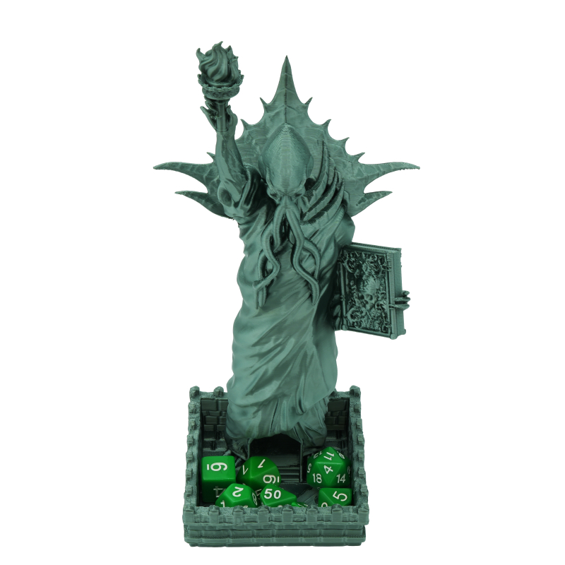 Statua Mind Flayer - wieża do kości - FatesEnd Liberty Mind Flayer Dice Tower