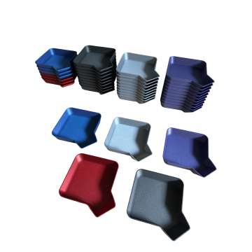 Tray for elements, tokens and resources - stacked with a spout - small