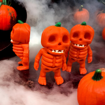 Tiny Pumpkin Skeleton