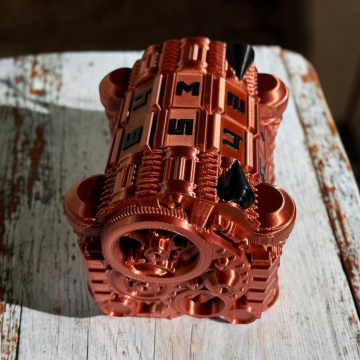 Steampunk double life counter MTG RPG