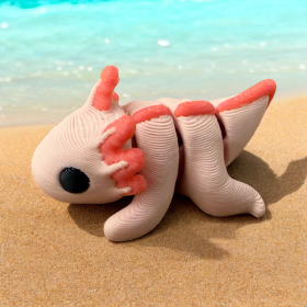 Axolotl movable figure minimals