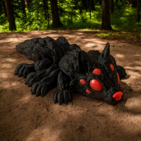 Ruchomy wilko-pająk - Wolf Spider - Cinderwing3D