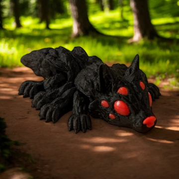 Ruchomy wilko-pająk - Wolf Spider - Cinderwing3D