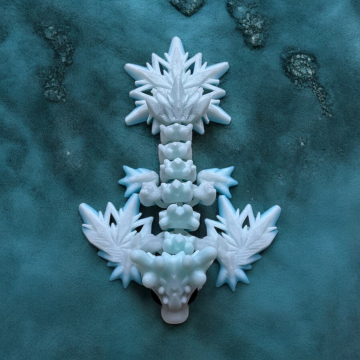 Mały zimowy smok - śnieżny wyvern - Cinderwing3D Tiny Winter Wyvern Dragon