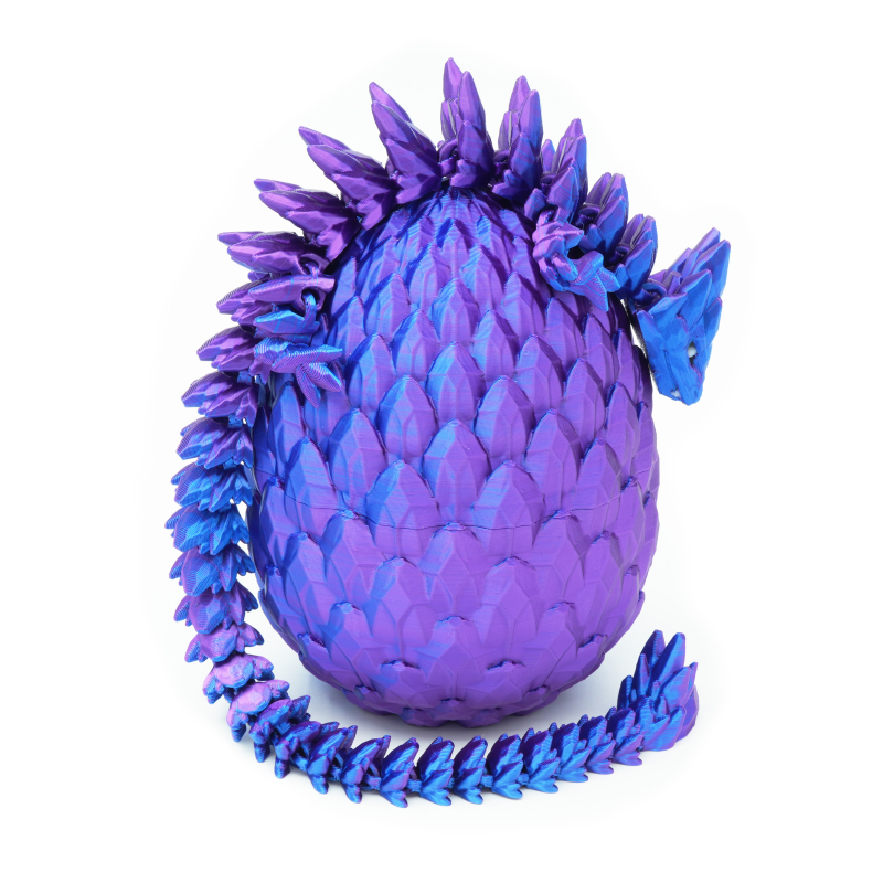 Gemstone Dragon and egg - Cinderwing3D