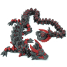Mroczny smok serca - przegubowy smok - Cinderwing3D Dark Heart Dragon