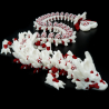 Light Heart Dragon - Movable Figurine - Flexi - Cinderwing3D