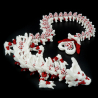 Delikatny smok serca - przegubowy smok - Cinderwing3D Light Heart Dragon