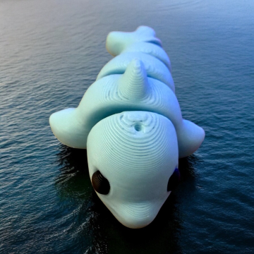 Dolphin movable figure minimals