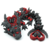 Baby Dark Heart Dragon - Movable Figurine - Flexi - Cinderwing3D
