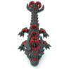 Baby Dark Heart Dragon - Movable Figurine - Flexi - Cinderwing3D