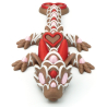 Baby Heart Cookie Dragon - Movable Figurine - Flexi - Cinderwing3D