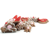 Młody ciasteczkowy przegubowy smok z motywem serca - Cinderwing3D Baby Heart Cookie Dragon