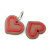 Heart Cookie keychain