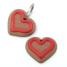 Heart Cookie keychain