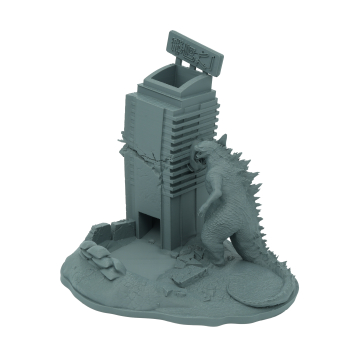 Wściekła Godzilla wieża do kości - Dice Tower