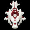 Baby Light Heart Dragon - Movable Figurine - Flexi - Cinderwing3D