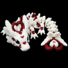 Młody delikatny smok serca - przegubowy smok - Cinderwing3D Baby Light Heart Dragon