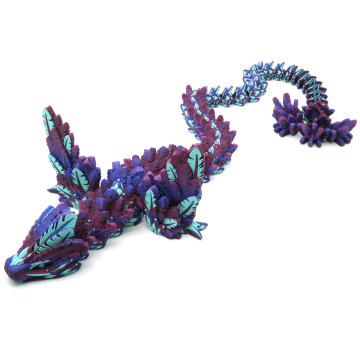 Pierzasty smok ze skrzydłami przegubowy smok PREMIUM - Cinderwing3D Flying Serpent Winged Dragon