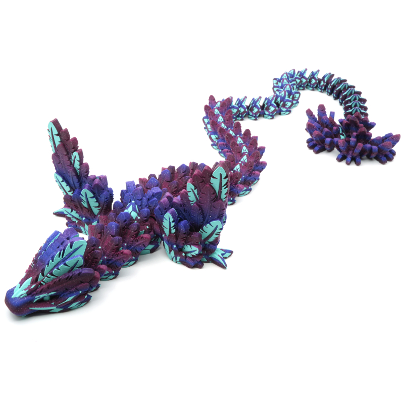 Pierzasty smok ze skrzydłami przegubowy smok PREMIUM - Cinderwing3D Flying Serpent Winged Dragon