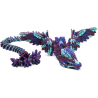 Pierzasty smok ze skrzydłami przegubowy smok PREMIUM - Cinderwing3D Flying Serpent Winged Dragon