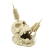 Skull with an arrow stuck in it - Skull Dice Tower