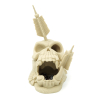 Skull with an arrow stuck in it - Skull Dice Tower