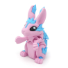 Tiny Flexy Crystal Bunny - Cinderwing3D