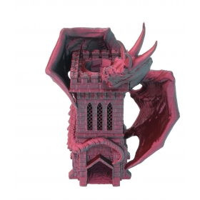 Dragon on the Tower - Tiny Dice Tower - FatesEnd Wyvern TinyTowers
