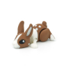 Tiny Flexy Crystal Bunny - Cinderwing3D