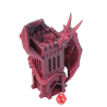 Dragon on the Tower - Tiny Dice Tower - FatesEnd Wyvern TinyTowers