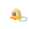Chick with a bow keychain